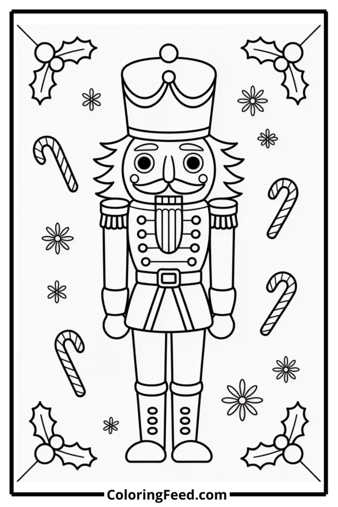 Nutcracker Coloring Page