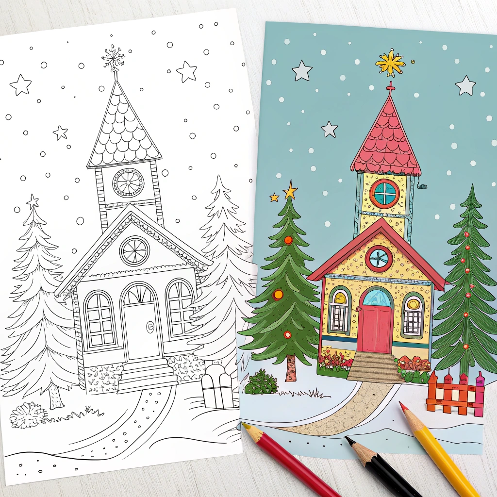 christmas coloring pages