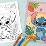 stitch coloring pages