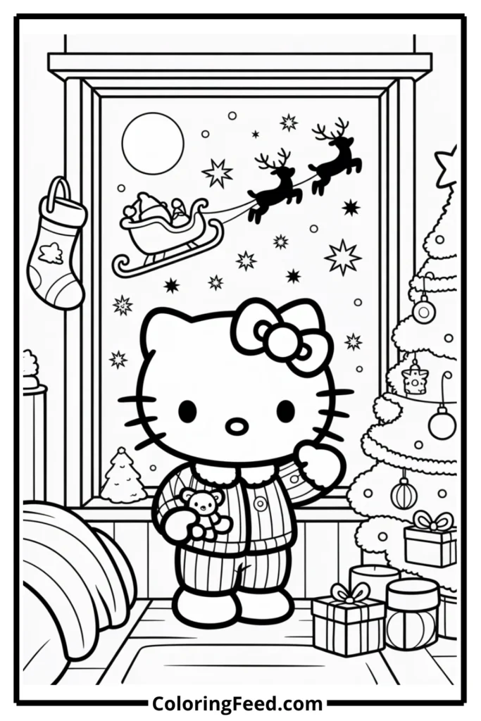 Hello Kitty Christmas Eve Night