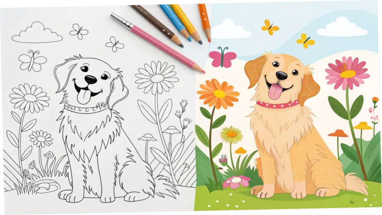 ANIMALS COLORING PAGES
