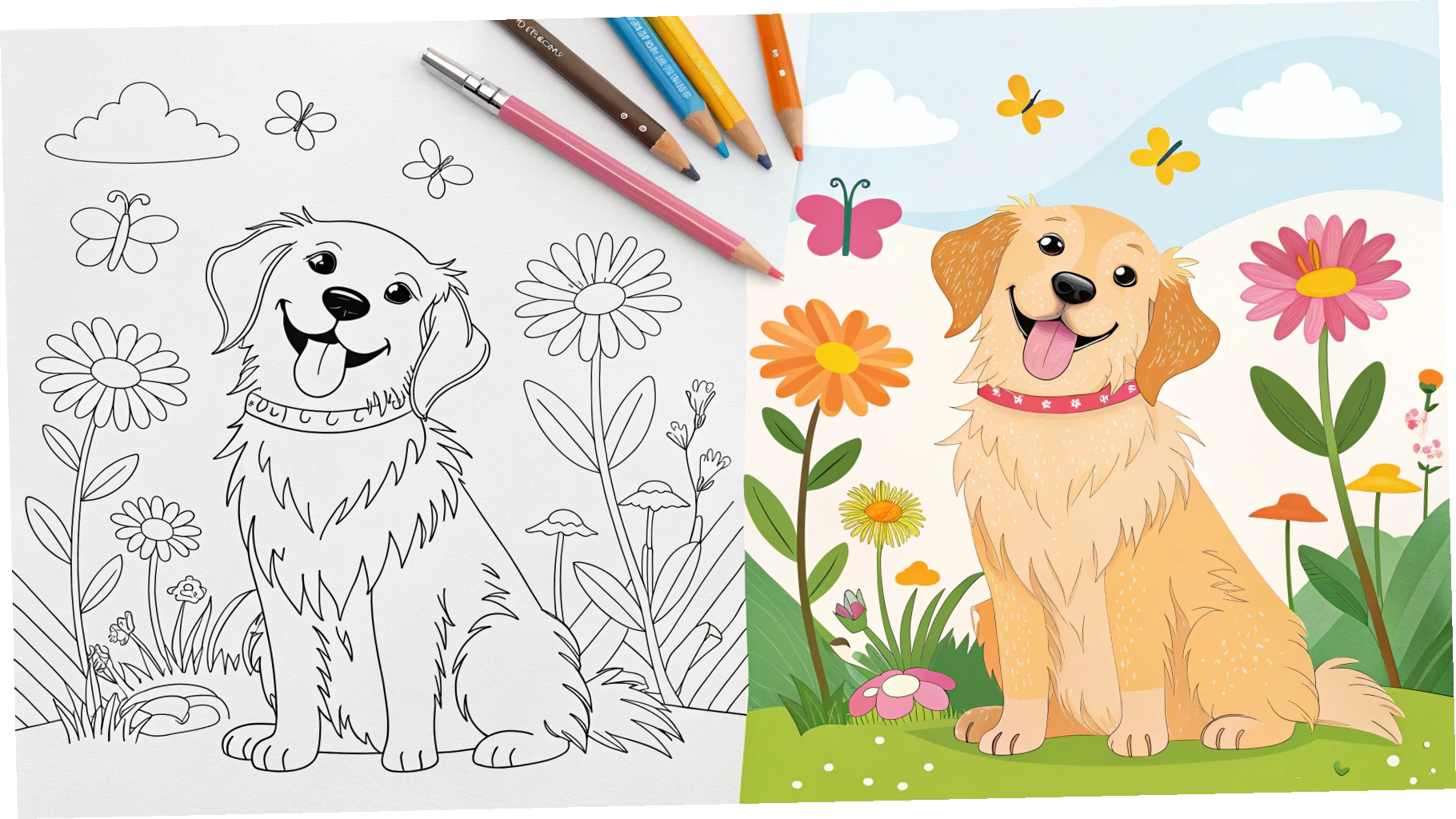 ANIMALS COLORING PAGES