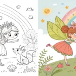 WHIMSICAL COLORING PAGES