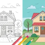 Simple Coloring Pages