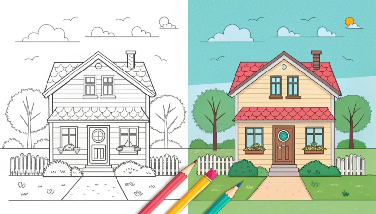 Simple Coloring Pages